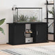 Vidaxx soporte para acuario 121x41x58 cm aglomerado roble negro
