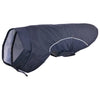 VidaXL impermeabile per cani con strisce riflettenti poliestere blu xxs