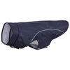 VidaXL impermeabile per cani con strisce riflettenti poliestere blu navy l