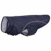 VidaXL impermeable para perros con tiras reflectantes poliéster azul xl