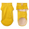 Vidaxxl impermeable para perros con tiras reflectantes poliéster amarillo m