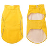 Vidaxl hondenregenjas met reflecterende strips polyester geel 2xl