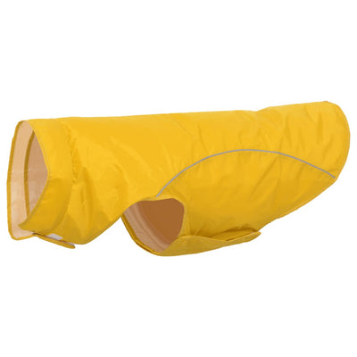 Impermeabile per cani Vidaxxl con strisce riflettenti poliestere giallo 4xl