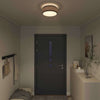 Lampada da soffitto Vidaxx con faretti tessuto nero 30 x 30 x 13,5 cm