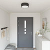 Lampada da soffitto Vidaxx con faretti tessuto nero 30 x 30 x 13,5 cm