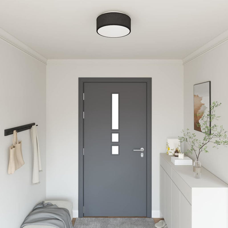 Lampada da soffitto Vidaxx con faretti tessuto nero 30 x 30 x 13,5 cm