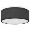 Lampada da soffitto Vidaxx con faretti tessuto nero 30 x 30 x 13,5 cm