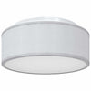 Vidaxl plafonnière met schijnwerpers grijs 30 x 30 x 13,5 cm stof