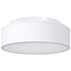 Vidaxl plafonnière met schijnwerpers wit 38 x 38 x 13,5 cm stof