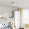 Lampada da soffitto Vidaxx con faretti tessuto grigio 30 x 30 x 13,5 cm