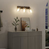 Faretto da soffitto Vidaxx nero 54 x 13 x 26 cm in vetro e metallo