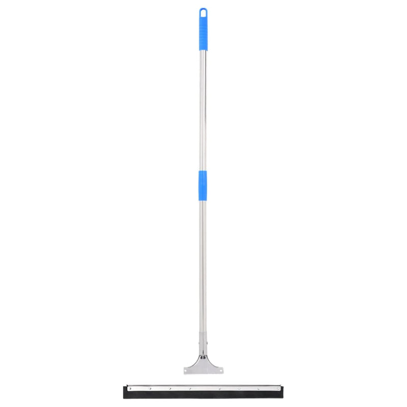 Vidaxl vloerwisser 55x122,5 cm staal en rubber