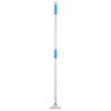 Vidaxl vloertrekkers 5 st 75x122,5 cm staal en rubber