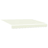 Vidaxl vervangingsdoek voor zonnescherm crème 235 x 195 cm polyester