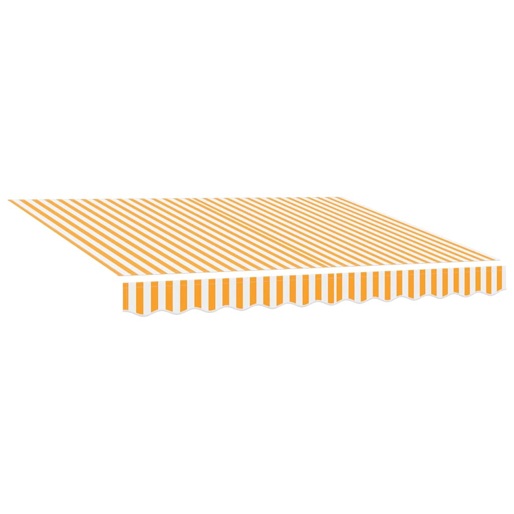 Telo di ricambio Vidaxx per tenda da sole giallo e bianco 235 x 195 cm