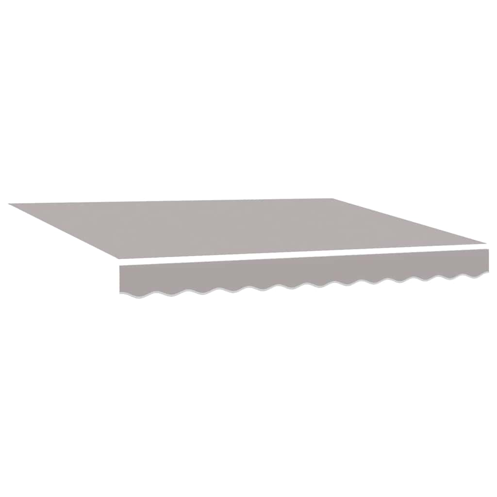 Vidaxx tela de repuesto para toldo gris claro 280 x 245 cm