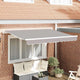 Vidaxx tela de repuesto para toldo gris claro 330 x 245 cm