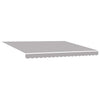 Vidaxx tela de repuesto para toldo gris claro 380 x 295 cm