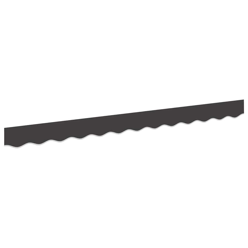 Vidaxl mantovana marchese antracite tela 580 x 20 cm