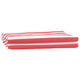 Recambio parasol VidaXL rojo y blanco 1000 x 160 cm