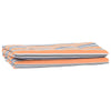 Vidaxl parasole di ricambio blu e arancione 1000 x 160 cm