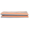 Vidaxl parasole di ricambio blu e arancione 1000 x 160 cm