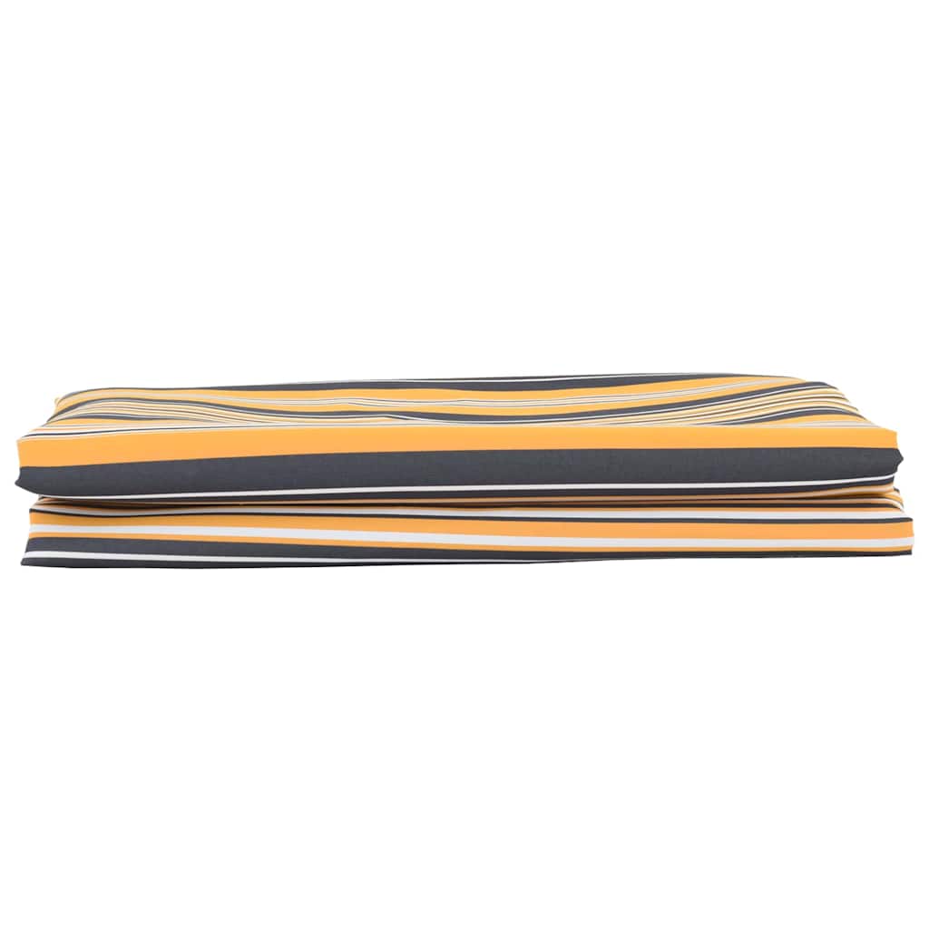 Vidaxl parasole di ricambio giallo e grigio 1000 x 160 cm