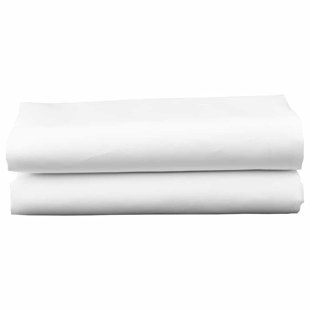 Vidaxl zonnescherm vervangingen wit 1000 x 160 cm polyester canvas