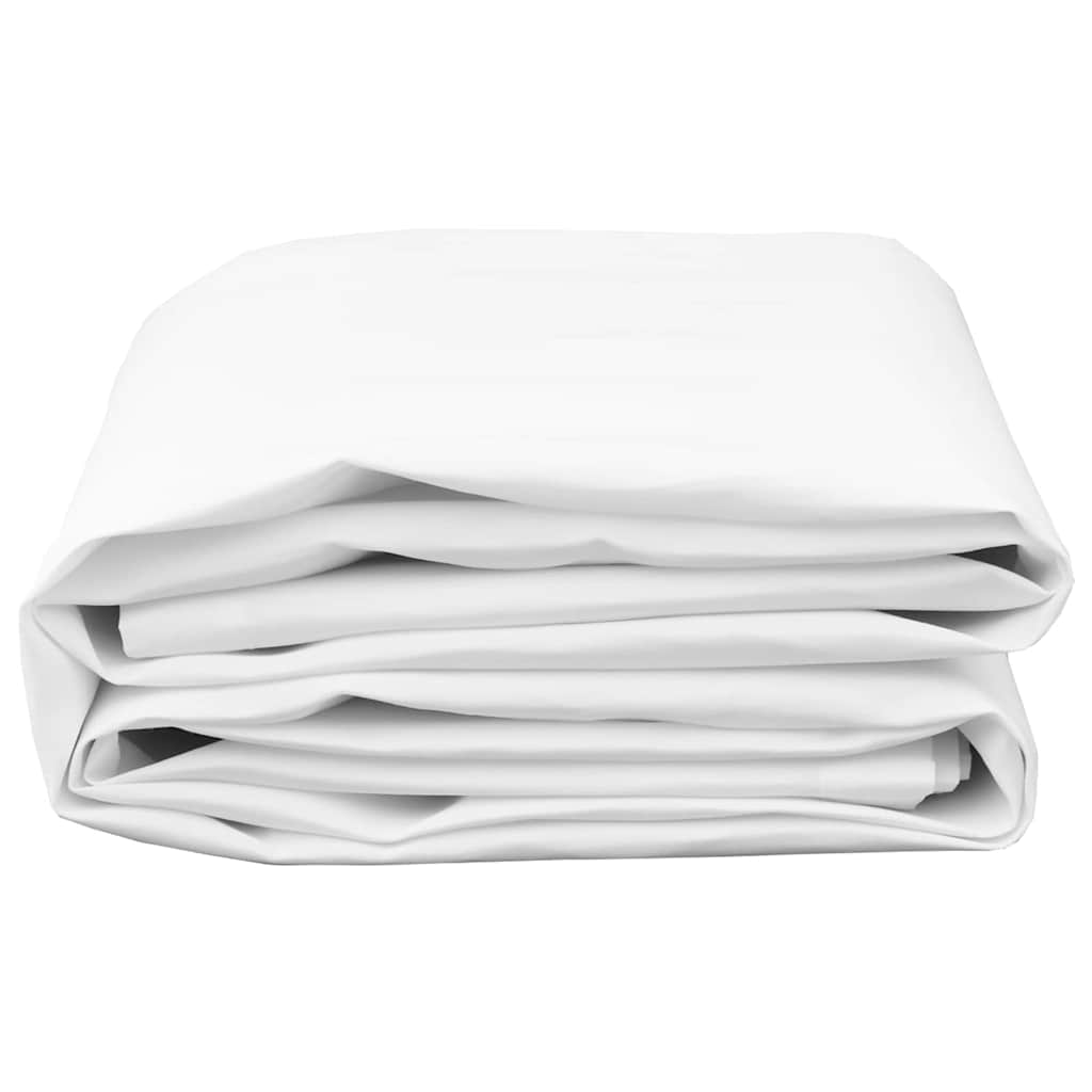 Ricambio parasole Vidaxl telo poliestere bianco 1000 x 160 cm