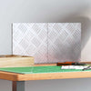 Vidaxxl gradino quadrato 2 pz argento 20 x 20 cm alluminio