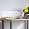 VidaXL gradino rettangolare 2 pezzi argento 50 x 25 cm in alluminio