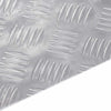 Vidaxx gradino rettangolare 4 pezzi argento 40 x 30 cm alluminio