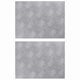 Vidaxx peldaño de escalera rectangular 2 piezas plata 40 x 30 cm aluminio