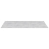 Vidaxx peldaño de escalera rectangular 4 piezas plata 50 x 30 cm aluminio