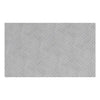 Vidaxx gradino rettangolare 4 pezzi argento 50 x 30 cm alluminio