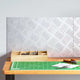 VidaXL peldaño de escalera rectangular 2 piezas plata 50 x 30 cm aluminio