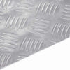 Vidaxl trap tread vierkant 2 pcs zilver 40 x 40 cm aluminium