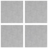 Vidaxl trap tread vierkant 4 pcs zilver 40 x 40 cm aluminium