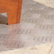 Vidaxl trap tread vierkant 4 pcs zilver 40 x 40 cm aluminium