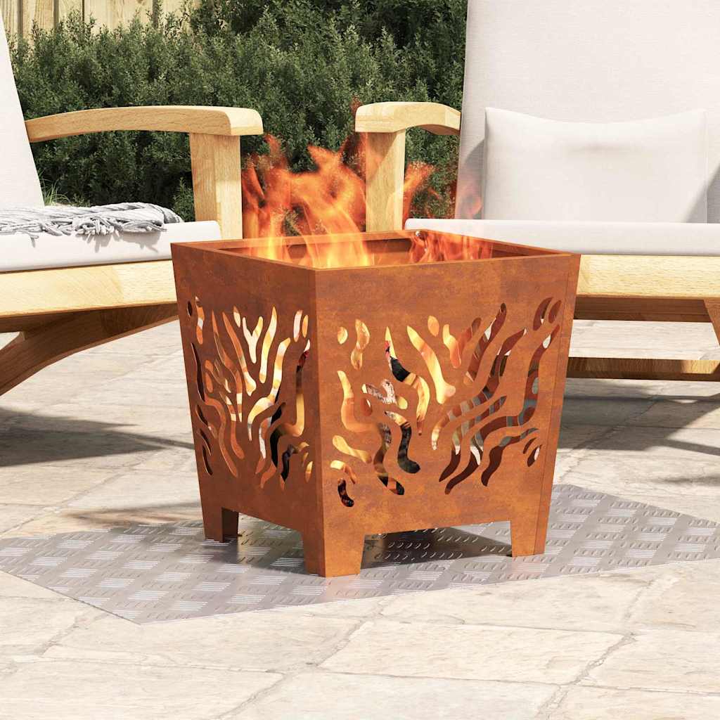 VidaXL gradino rettangolare 2 pezzi argento 60 x 50 cm in alluminio