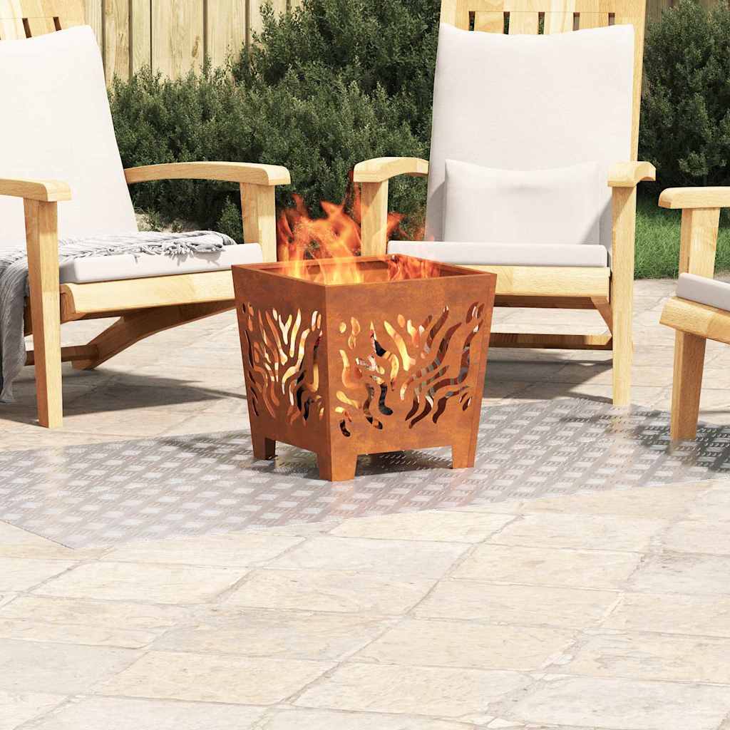 VidaXL gradino rettangolare 4 pezzi argento 90 x 50 cm in alluminio