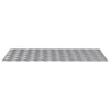 VidaXL gradino rettangolare 4 pezzi argento 100 x 50 cm in alluminio