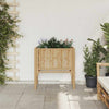 Vidaxl verhoogd bed bruin 70 x 35 x 70 cm bamboe