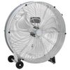 Vidaxx ventilador de tambor con rueda plateado 79 x 37 x 82 cm aluminio