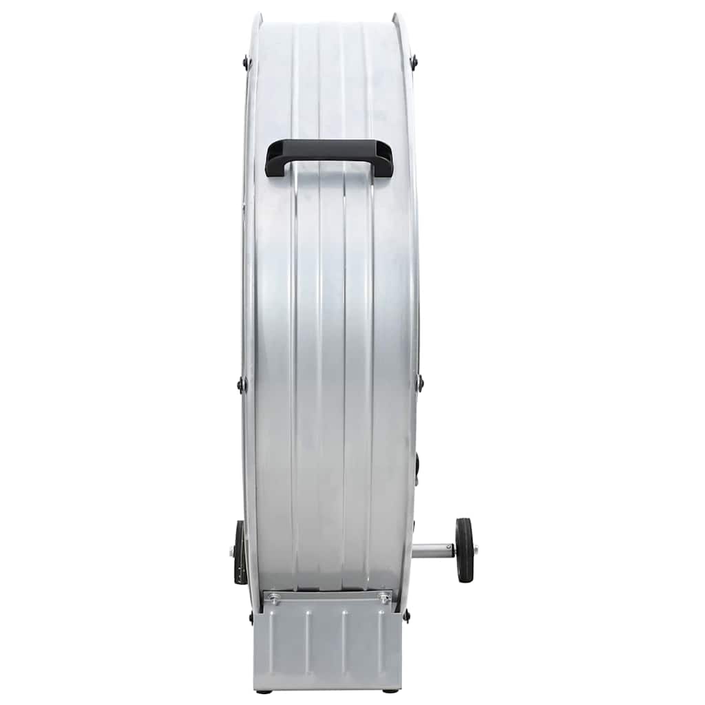Vidaxx ventilador de tambor con rueda plateado 79 x 37 x 82 cm aluminio