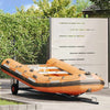 Remolque para barco vidaxl plata 302 x 107 x 42 cm acero