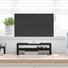 VidaXL soporte para monitor roble negro 42x24x13 cm madera contrachapada