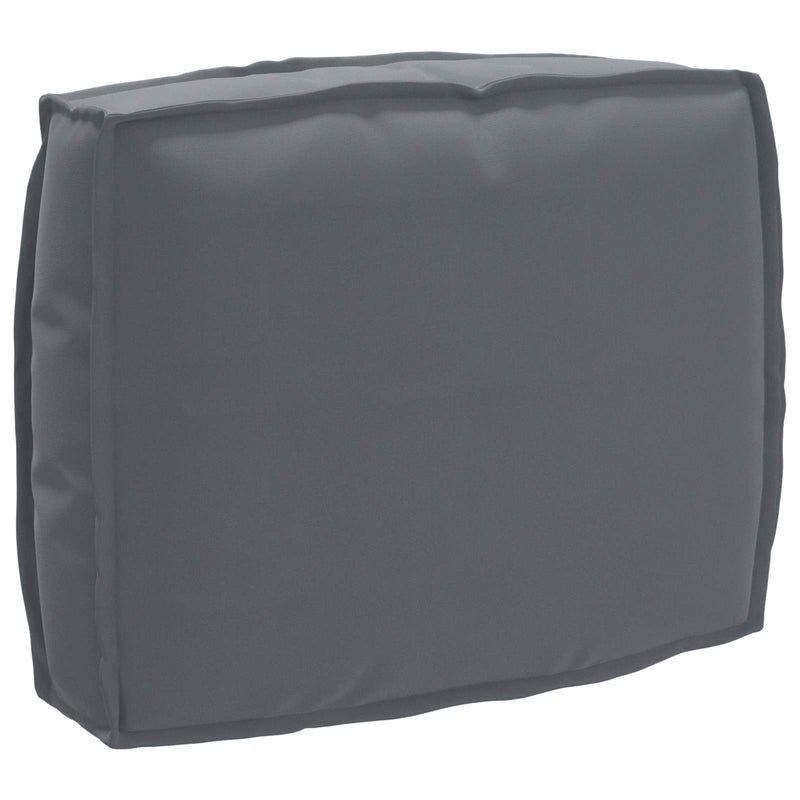 Cuscino Vidaxl antracite 50 x 40 x 12 cm tessuto oxford
