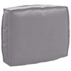 Vidaxl kussen grijs 50 x 40 x 12 cm oxford stof