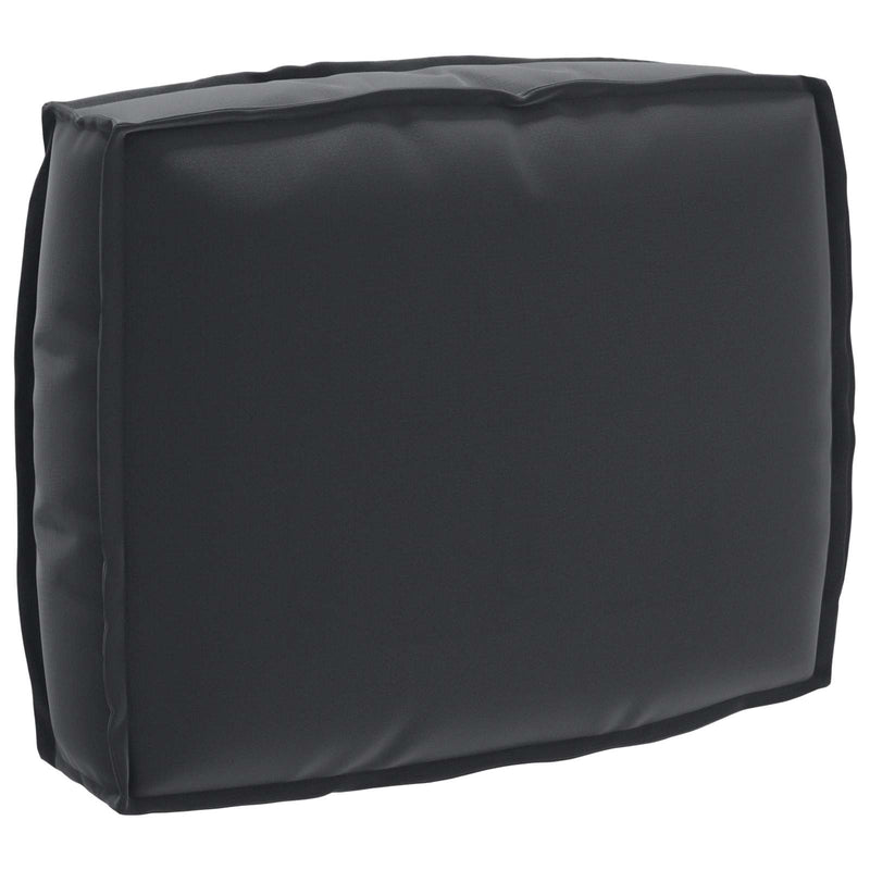 Cuscino Vidaxx nero 50 x 40 x 12 cm tessuto oxford